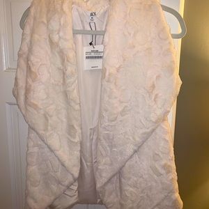 White Jack Fur Vest